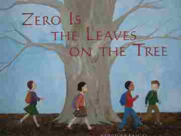 (image for) Zero Is the Leaves on the Tree (P) by Betsy Franco