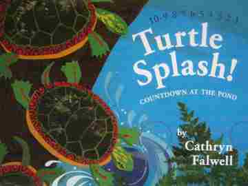 (image for) Turtle Splash! Countdown at the Pond (P) by Cathryn Falwell