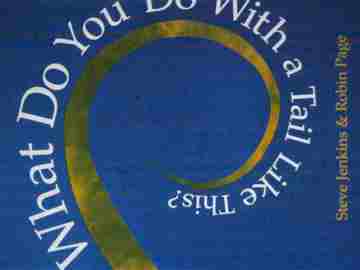 (image for) What Do You Do with a Tail Like This? (P) by Jenkins & Page