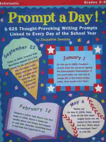 (image for) Prompt a Day! Grades 3-6 (P) by Jacqueline Sweeney
