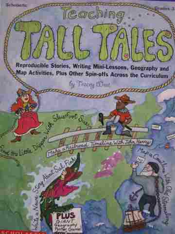 (image for) Teaching Tall Tales Grades 3-5 (P) by Tracey West