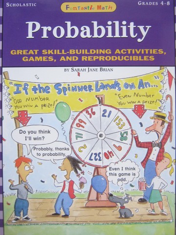 (image for) Funtastic Math Probability Grades 4-8 (P) by Sarah Jane Brian