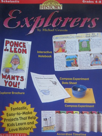 (image for) Hands-On History Grades 4-8 Explorers (P) by Michael Gravois