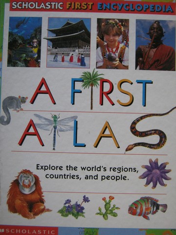 (image for) A First Atlas (H) by Sue Hook & Angela Royston
