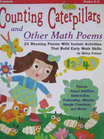 (image for) Counting Caterpillars & Other Math Poems Grades K-2 (P)