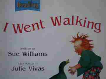 (image for) Reading K I Went Walking (P) by Sue Williams