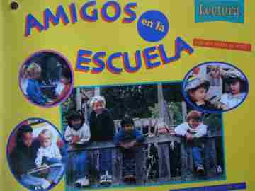 (image for) Lectura K Amigos en la escuela (P) by Rochelle Bunnett