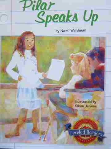 (image for) Leveled Readers 4 Pilar Speaks Up (P) by Nomi Waldman