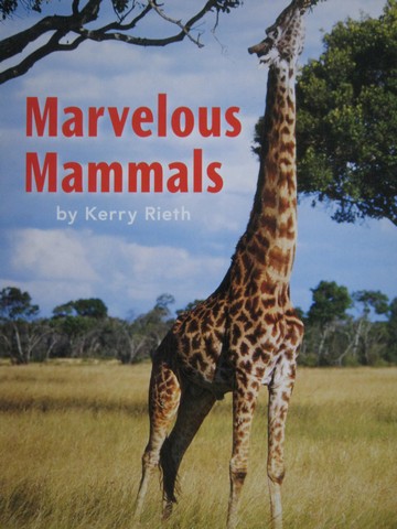 (image for) Marvelous Mammals (P) by Kerry Rieth