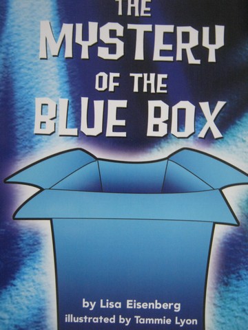 (image for) Mystery of the Blue Box (P) by Lisa Eisenberg