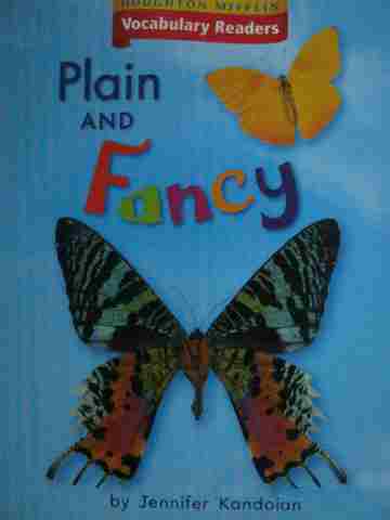 (image for) Vocabulary Readers K Plain & Fancy (P) by Jennifer Kandoian