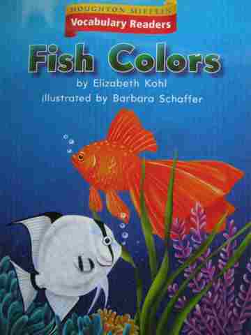 (image for) Vocabulary Readers K Fish Colors (P) by Elizabeth Kohl