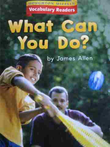(image for) Vocabulary Readers K What Can You Do? (P) by James Allen