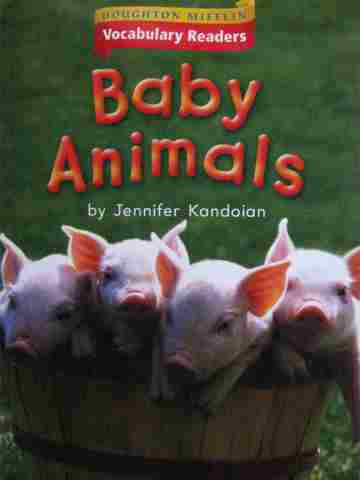 (image for) Vocabulary Readers K Baby Animals (P) by Jennifer Kandoian