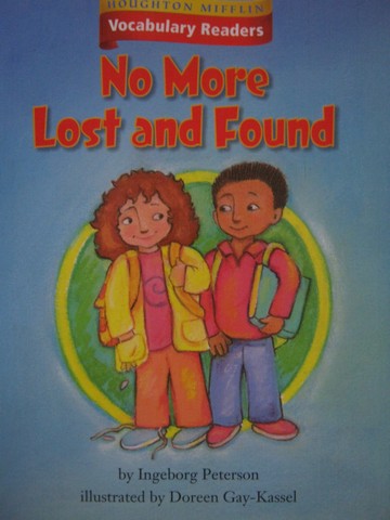 (image for) Vocabulary Readers 3 No More Lost & Found (P) by Peterson - Click Image to Close