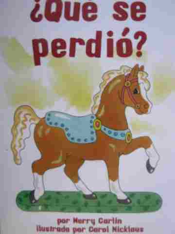 (image for) Math Readers 1 Que se perdio? (P) by Merry Carlin