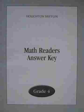 (image for) Math Readers 4 Complete Set (Pk)