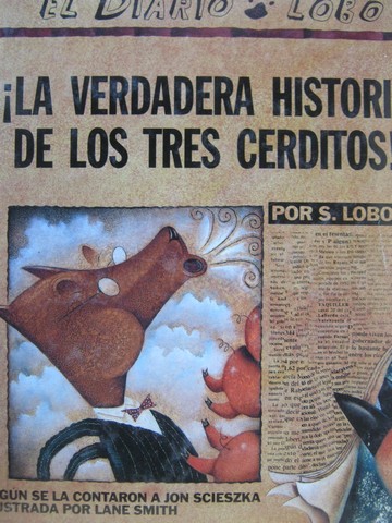 (image for) El diario lobo La verdadera historia de los tres cerditos! (H)