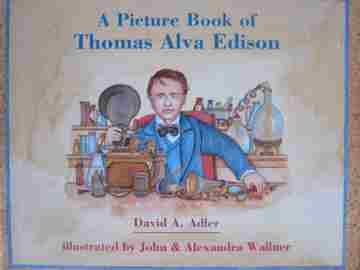 (image for) Leveled Book A Picture Book of Thomas Alva Edison (P) by Adler