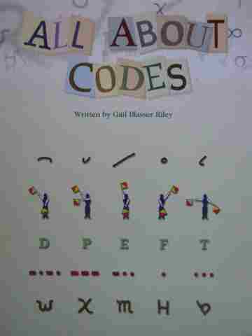 (image for) Pair-It Books Proficiency Stage 5 All About Codes (P) by Riley
