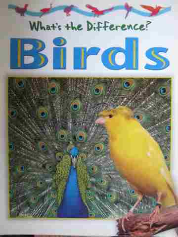 (image for) What's the Difference? Birds (P) by Stephen Savage