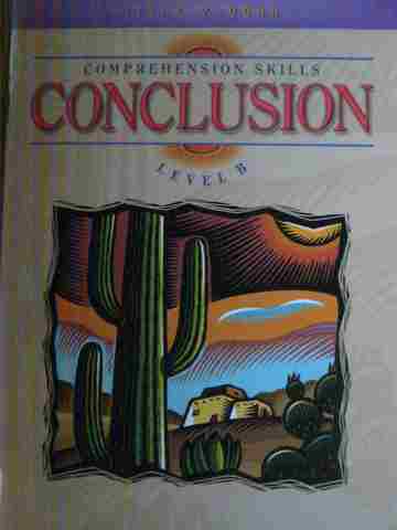 (image for) Steck-Vaughn Comprehension Skills Conclusion Level B (P)
