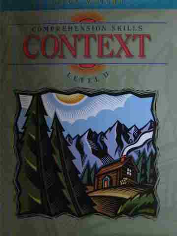 (image for) Steck-Vaughn Comprehension Skills Context Level D (P) by Beech,