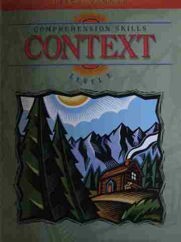 (image for) Steck-Vaughn Comprehension Skills Context Level E (P) by Beech,