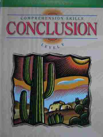 (image for) Steck-Vaughn Comprehension Skills Conclusion Level F (P)