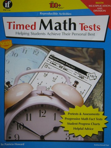(image for) Timed Math Tests Math Multiplication & Division (P)