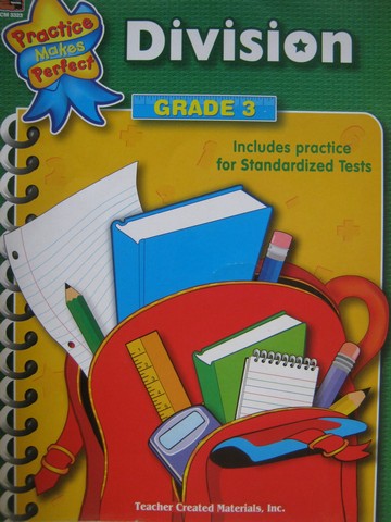 (image for) Practice Makes Perfect Division Grade 3 (P) by Robert Smith