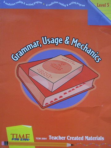 (image for) Time for Kids Level 5 Grammar Usage & Mechanics (P) by Herweck,