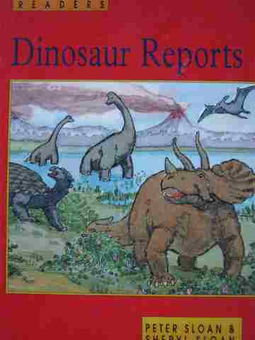 (image for) Little Red Readers Dinosaur Reports (P) by Peter & Sheryl Sloan