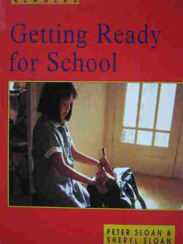 (image for) Little Red Readers Getting Ready for School (P) by Sloan
