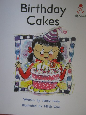 (image for) Alphakids Birthday Cakes (P) by Jenny Feely