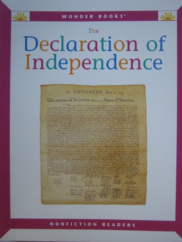 (image for) Wonder Books Declaration of Independence (P) by Klingel & Noyed