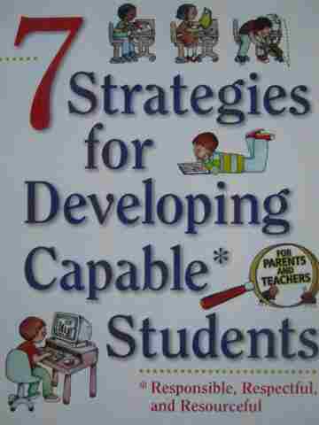 7 Strategies for Developing Capable Students (P) by Glenn, (image for) 7 Strategies for Developing Capable Students (P) by Glenn,