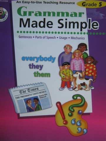 (image for) Grammar Made Simple Grade 5 (P) by Sara Freeman