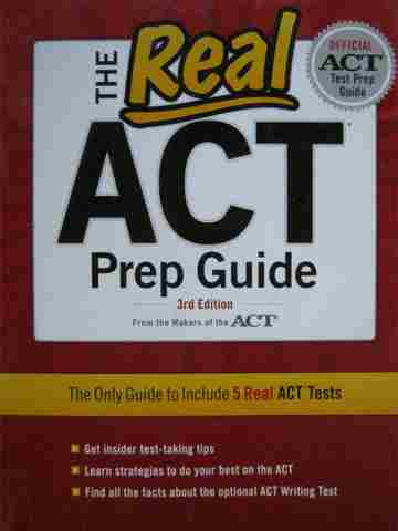 (image for) Real ACT Prep Guide 3rd Edition (P)
