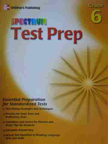 (image for) Spectrum Test Practice Grade 6 (P) by Foreman, Cohen, Kaplan,