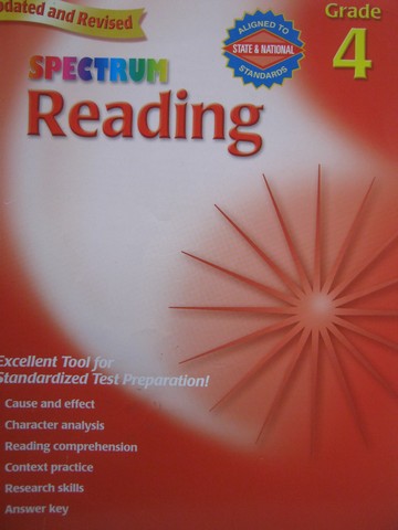 (image for) Spectrum Reading Grade 4 Updated & Revised (P)