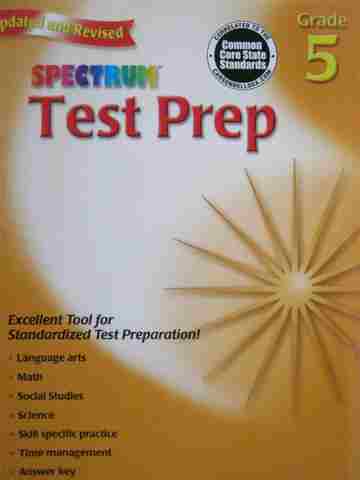 (image for) Spectrum Test Prep Grade 5 Updated & Revised CCSS (P)