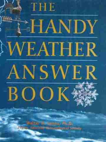 (image for) Handy Weather Answer Book (P) by Walter A Lyons