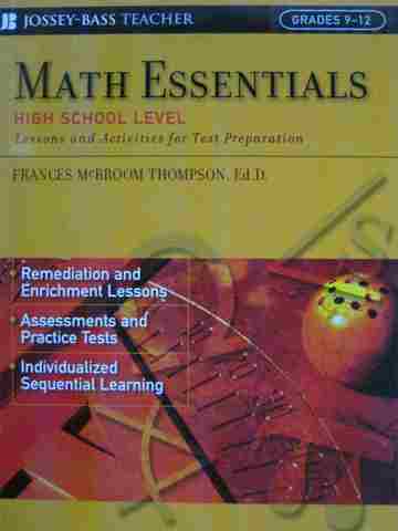 (image for) Math Essentials High School Level Lessons & Activities (P)