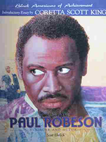 (image for) Black Americans of Achievement Paul Robeson (P) by Scott Ehrlich