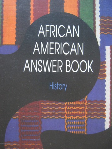 African American Answer Book History (P) by R S Rennert (image for) African American Answer Book History (P) by R S Rennert