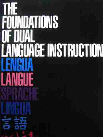 (image for) Foundations of Dual Language Instruction (P) by Lessow-Hurley