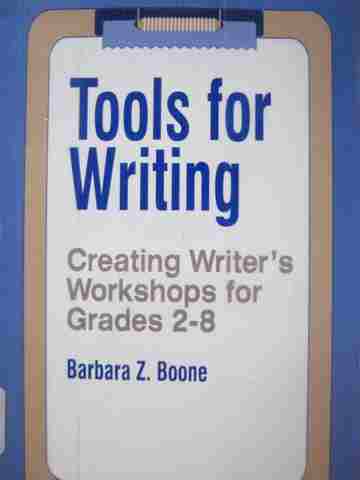 (image for) Tools for Writing Creating Writer's Workshops for Grades 2-8 (P)