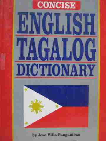 (image for) Concise English Tagalog Dictionary (P) by Jose Villa Panganiban