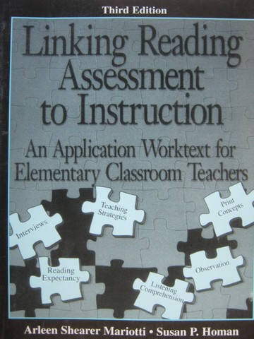 Linking Reading Assessment to Instruction 3rd Edition (P) (image for) Linking Reading Assessment to Instruction 3rd Edition (P)